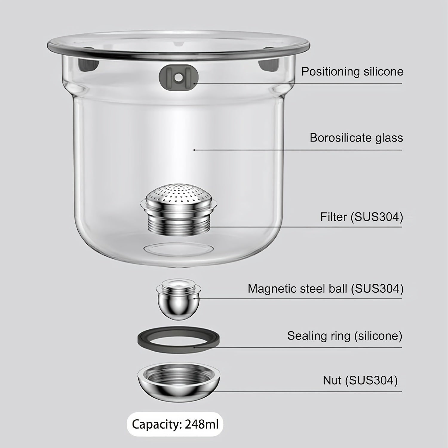 LeafPro™ Magic French Teapot