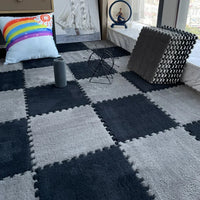 PlushUp™ Furry Puzzle Carpet