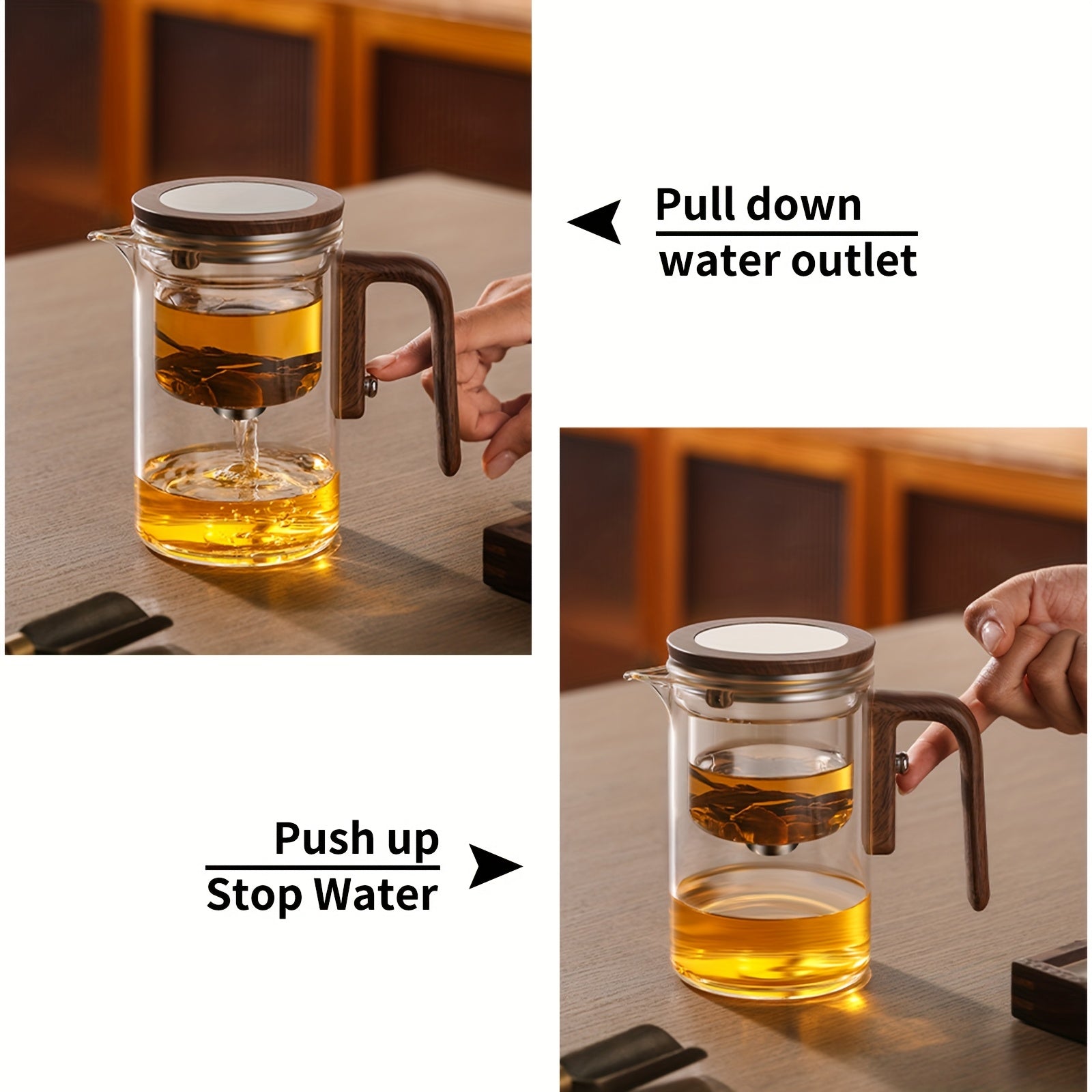 LeafPro™ Magic French Teapot