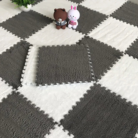PlushUp™ Furry Puzzle Carpet