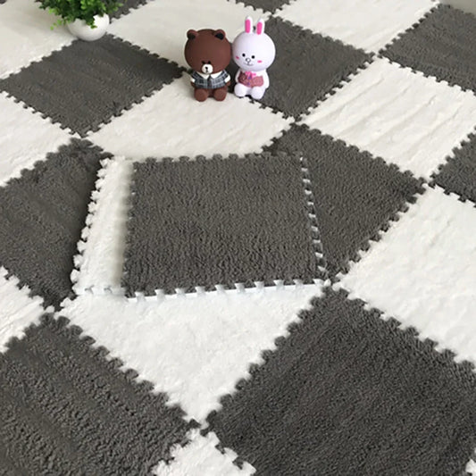 PlushUp™ Furry Puzzle Carpet