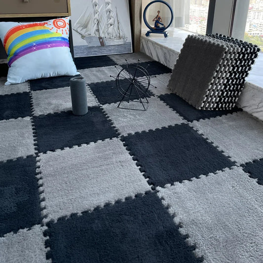 PlushUp™ Furry Puzzle Carpet