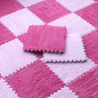 PlushPro Furry Puzzle Carpet