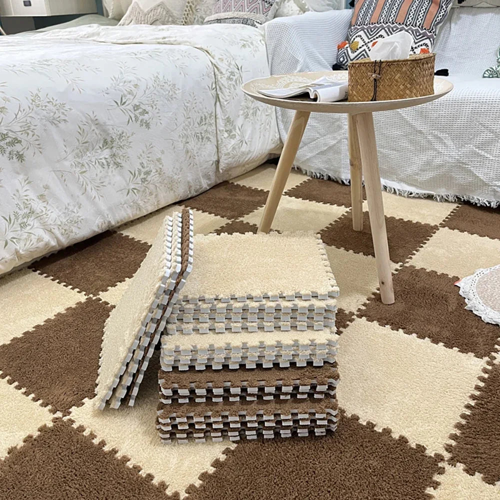 PlushPro Furry Puzzle Carpet