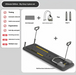 Household Abdominal Wheel Fitness Board